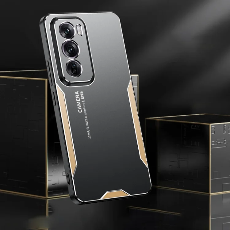 SYA002528926A_2.webp Blade Series TPU Hybrid Metal Phone Case, For OPPO Reno12 Global, For OPPO K12X China, For OPPO A60 4G, For OPPO A3 Pro China, For OPPO Find X7 - Image 3