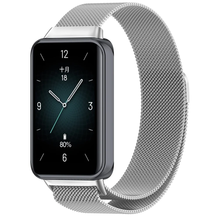 For Honor Band 9 Milan Magnetic Steel Mesh Watch Band