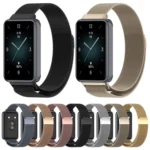 For Honor Band 9 Milan Magnetic Steel Mesh Watch Band - Image 2