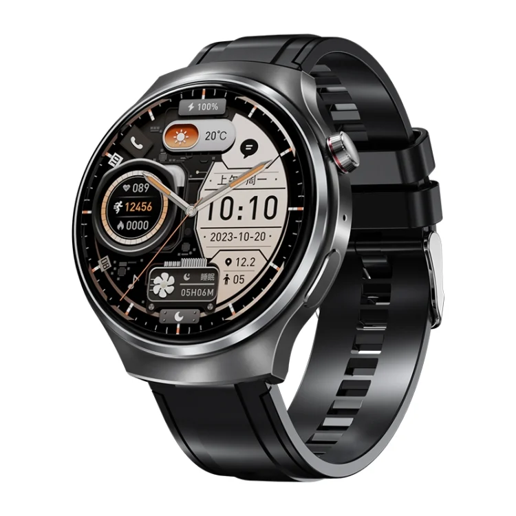 SYA002536901A.webp V16 1.46 inch Color Screen Smart Watch, Support Bluetooth Call / Heart Rate Monitoring - Image 1