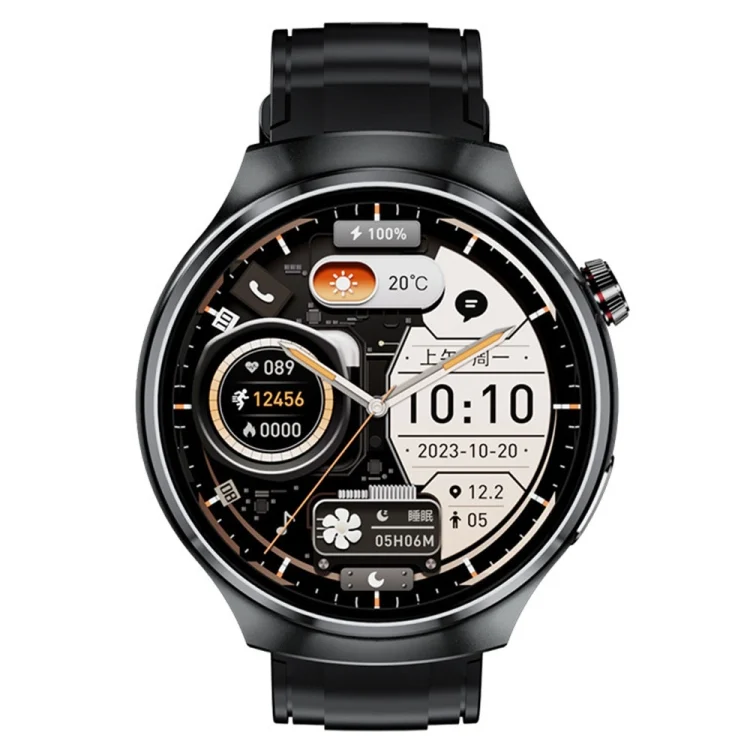 SYA002536901A_1.webp V16 1.46 inch Color Screen Smart Watch, Support Bluetooth Call / Heart Rate Monitoring - Image 7