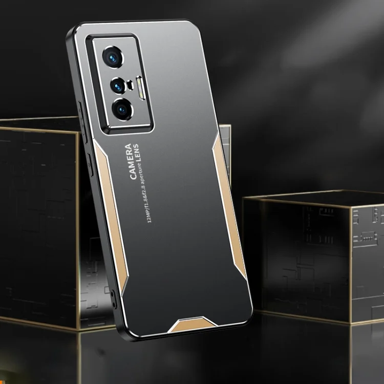SYA002537811A_2.webp Blade Series TPU Hybrid Metal Phone Case, For vivo X70 5G, For vivo S9e, For vivo S9, For vivo X60, For vivo S7 - Image 3