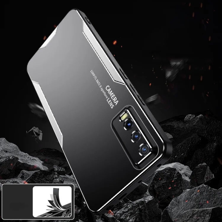 SYA002537828A_4.webp Blade Series TPU Hybrid Metal Phone Case, For vivo Y70s, For vivo S6 - Image 5