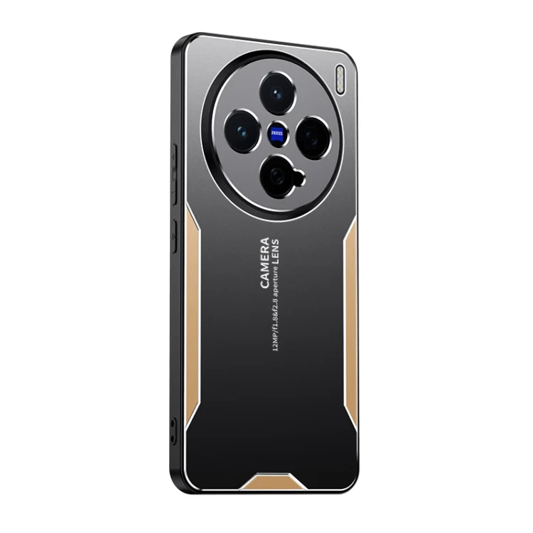 Blade Series TPU Hybrid Metal Phone Case, For vivo X200 Pro mini, For vivo X200 Pro, For vivo Y300 Pro, For vivo iQOO Z9S, For vivo V40 Lite