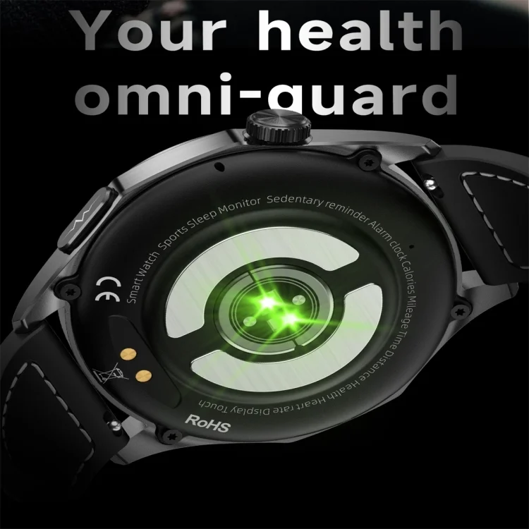 SYA0025380_B2.webp ET485 1.43 inch Color Screen Smart Watch Silicone Strap, Support Bluetooth Call / Micro-physical Examination - Image 3
