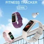 C68L IP67 Waterproof Smart Bracelet Sport Fitness Tracker - Image 2