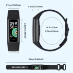 C68L IP67 Waterproof Smart Bracelet Sport Fitness Tracker - Image 8