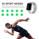 Q23 IP67 Waterproof Smart Bracelet Sport Fitness Tracker - Image 7