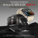 QX11 1.96 inch Color Screen Smart Watch Milan Steel Strap Support Bluetooth Call - Image 2