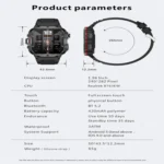 QX11 1.96 inch Color Screen Smart Watch Milan Steel Strap Support Bluetooth Call - Image 7