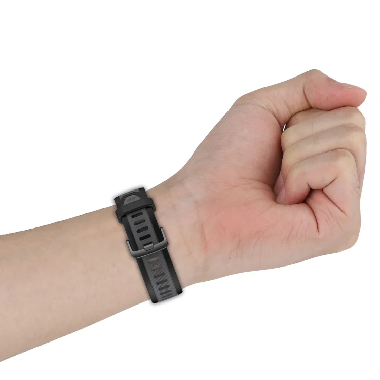 SYA0025432_B5.webp 22mm Two-Color Textured Silicone Watch Band - Image 6