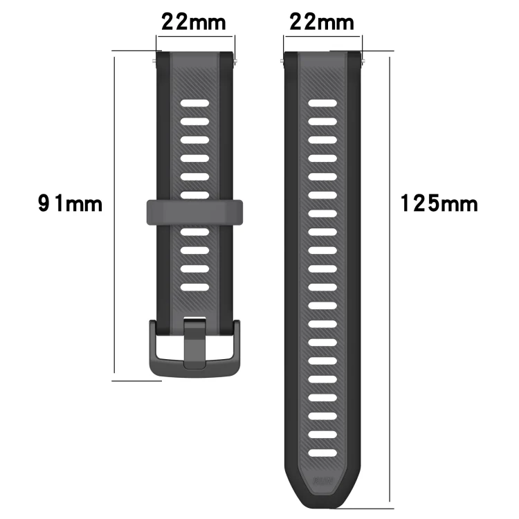SYA0025434_B3.webp 22mm Two Color Textured Silicone Watch Band - Image 4