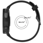 22mm Two Color Textured Silicone Watch Band - Image 5