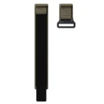 20mm Two Color Nylon Canvas Hook And Loop Fastener Watch Band - Image 5