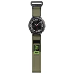 20mm Two Color Nylon Canvas Hook And Loop Fastener Watch Band - Image 6