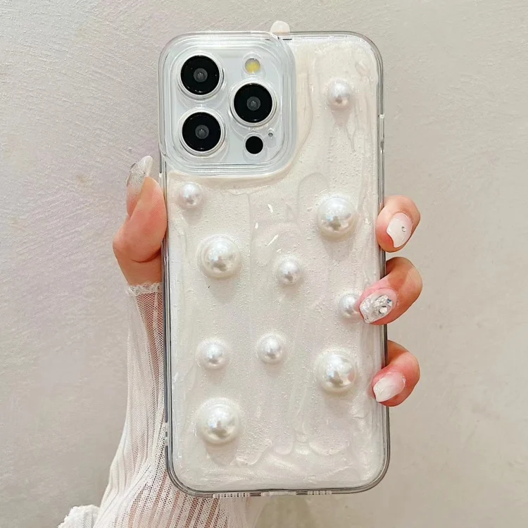 Cream Gum Decoden TPU Phone Case, For iPhone 16 Pro Max, For iPhone 16 Pro, For iPhone 16 Plus, For iPhone 16, For iPhone 15 Pro Max, For iPhone 15 Pro