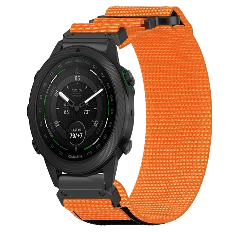 22mm Nylon Hook And Loop Fastener Watch Band
