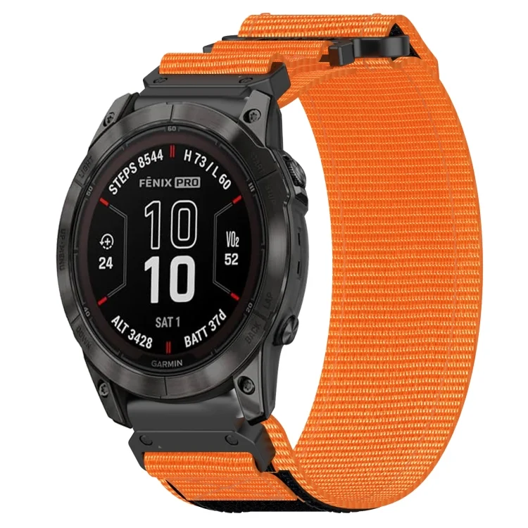26mm Nylon Hook And Loop Fastener Watch Band