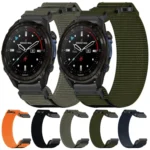 20mm Nylon Hook And Loop Fastener Watch Band - Image 2