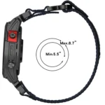 20mm Nylon Hook And Loop Fastener Watch Band - Image 4