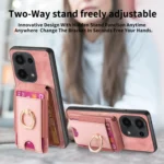 Retro Splitable Magnetic Stand Card Bag Leather Phone Case, For Xiaomi Redmi Note 13 4G, For Xiaomi 14 Pro, For Xiaomi 14 - Image 8