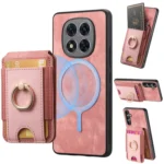 Retro Splitable Magnetic Stand Card Bag Leather Phone Case, For Redmi Note 14 Pro+ 5G, For Redmi Note 14 Pro 5G, For Xiaomi Redmi Note 13 Pro 4G