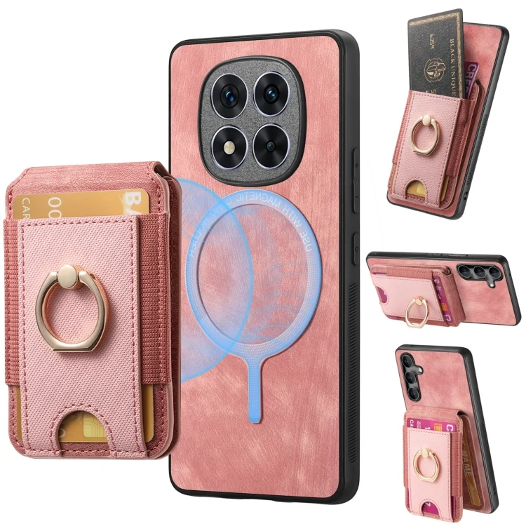 SYA002548954A.webp Retro Splitable Magnetic Stand Card Bag Leather Phone Case, For Redmi Note 14 Pro+ 5G, For Redmi Note 14 Pro 5G, For Xiaomi Redmi Note 13 Pro 4G - Image 1