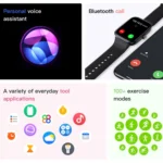 Q32 IP67 Waterproof Smart Bracelet Bluetooth Call Fitness Tracker - Image 4
