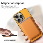 Retro Magsafe Card Bag PU Back Cover Phone Case, For iPhone 14 Plus, For iPhone 14 - Image 6