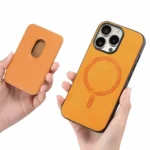 Retro Magsafe Card Bag PU Back Cover Phone Case, For iPhone 12 Pro Max, For iPhone 12 Pro - Image 5