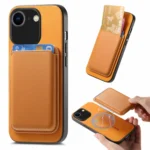 Retro Magsafe Card Bag PU Back Cover Phone Case, For iPhone 7 / 8 / SE 2022, For iPhone XR