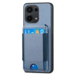 Carbon Fiber Vertical Flip Wallet Stand Phone Case, For Xiaomi 14, For Xiaomi Redmi Note 13 5G, For Xiaomi Redmi 13C, For Xiaomi Redmi Note 13 Pro+ - Image 3