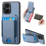 Carbon Fiber Vertical Flip Wallet Stand Phone Case, For Xiaomi Poco M5 4G, For Xiaomi Poco M5S 4G, For Xiaomi Redmi K50 Ultra, For Xiaomi 12 Lite