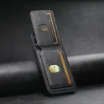 Suteni M2 Oil Wax MagSafe Horizontal Card Bag Phone Case, For iPhone 15 Pro, For iPhone 15 Plus, For iPhone 15, For iPhone 14 Plus, For iPhone 14 - Image 6