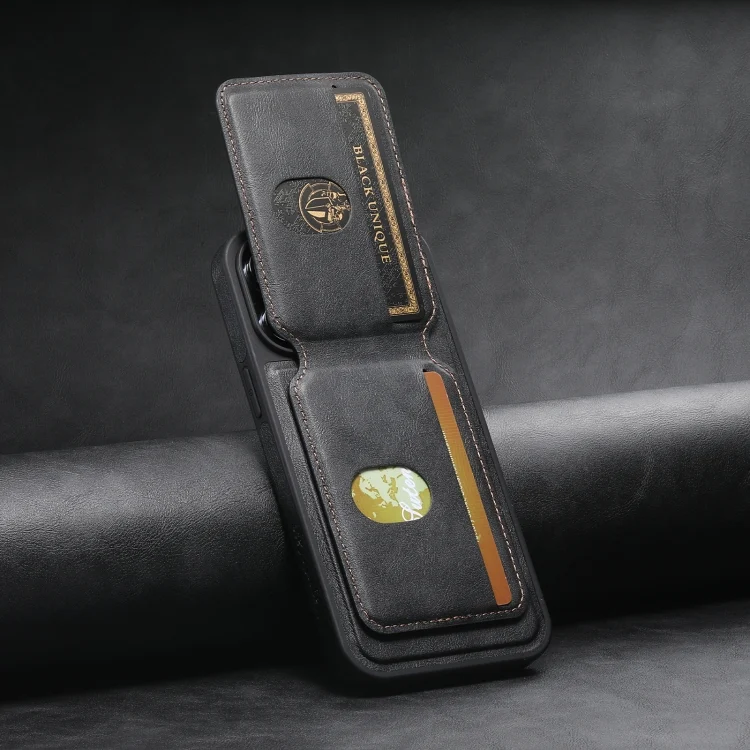 SYA002559202A_2.webp Suteni M2 Oil Wax MagSafe Horizontal Card Bag Phone Case, For iPhone 15 Pro, For iPhone 15 Plus, For iPhone 15, For iPhone 14 Plus, For iPhone 14 - Image 6