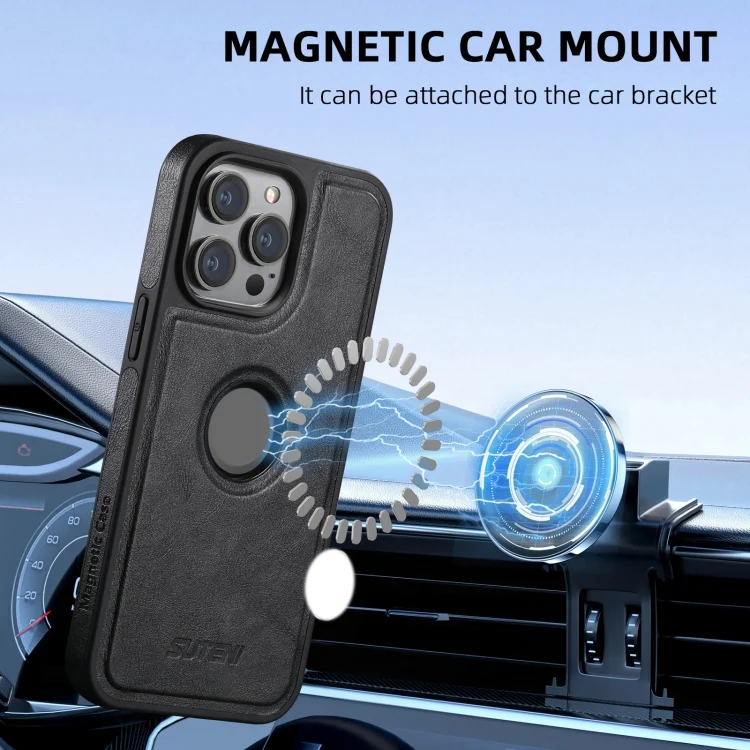 SYA002559218A_1.webp Suteni M2 Oil Wax MagSafe Horizontal Card Bag Phone Case, For iPhone 16 Pro Max, For iPhone 16 Pro, For iPhone 16 Plus, For iPhone 16, For iPhone 15 Pro Max - Image 5