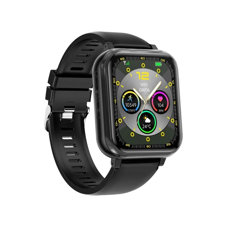 SYA002562401A_1.webp G18 1.83 inch Color Screen Smart Watch Silicone Strap, Support  Noninvasive Blood Sugar / Uric Acid - Image 8