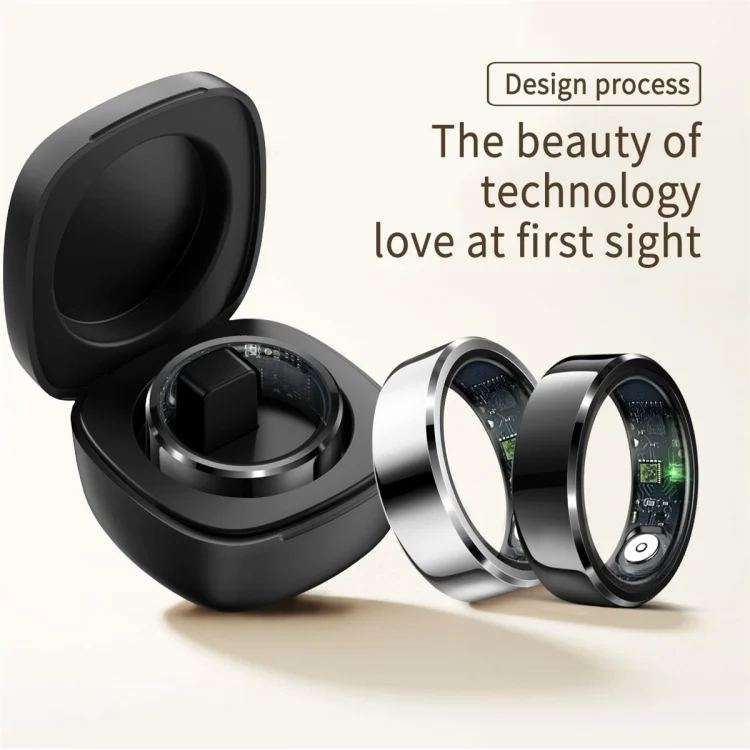 SYA0025640_B4.webp R6 SIZE 11 Smart Ring, Support Heart Rate / Blood Oxygen / Sleep Monitoring - Image 5