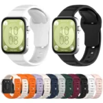Wavy Dot Texture Silicone Sports Watch Band - Image 2