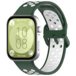 Two Color Silicone Sports Watch Band