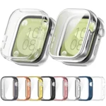 Full Coverage TPU Electroplated Watch Protective Case - Image 2