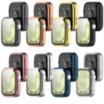 Full Coverage TPU Electroplated Watch Protective Case - Image 5