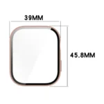PC + Tempered Film Integrated Watch Protective Case - Image 3