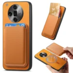 Retro Magsafe Card Bag PU Back Cover Phone Case, For OPPO Find X7 Ultra 5G, For OPPO A2 Pro