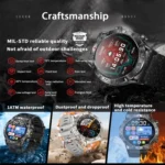 KC80 1.43 inch Color Screen Smart Watch, Support AI Voice Assistant / Bluetooth Call - Image 3