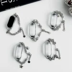 Beaded Bracelet Metal Watch Band - Image 3