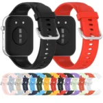 For Huawei Watch Fit3 Silicone Soft Watch Band + Clear Watch Protective Case Set - Image 3