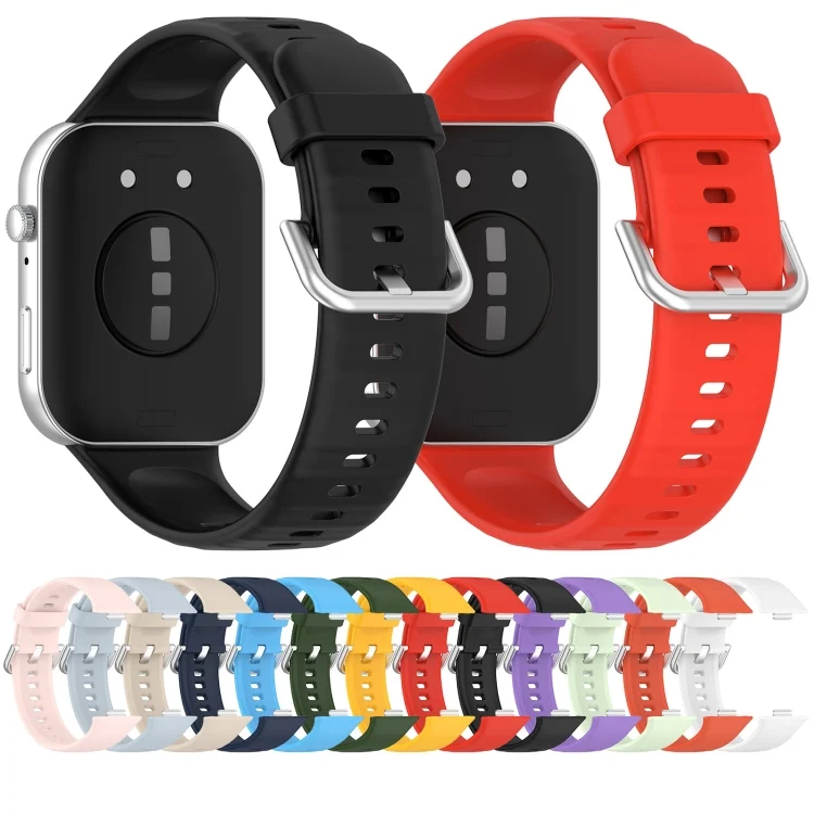 SYA0025874_B2.webp For Huawei Watch Fit3 Silicone Soft Watch Band + Clear Watch Protective Case Set - Image 3