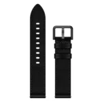 22mm SX Connector Metal Button Switch Leather Watch Band - Image 5