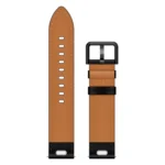 22mm SX Connector Metal Button Switch Leather Watch Band - Image 6